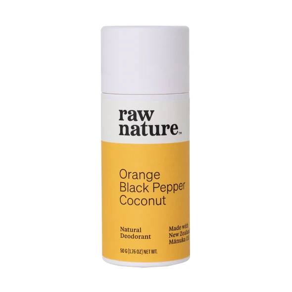 Raw Nature Naturalny Dezodorant Pomarańcza Czarny Pieprz 50g