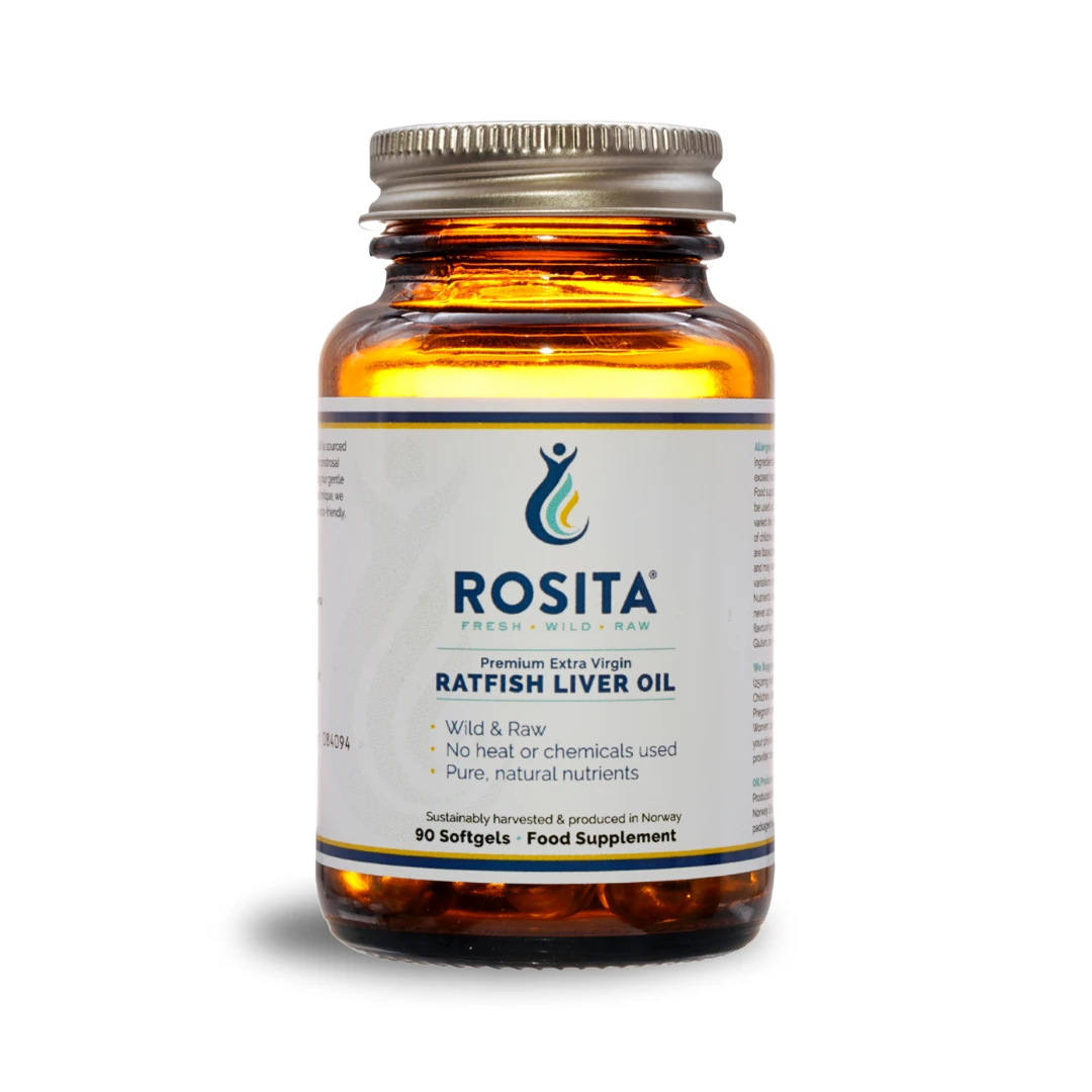 Rosita Olej Z Wątroby Chimery – Ratfish Liver Oil 90 kapsułek